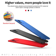 For Xiaomi 12T / Redmi K50 Ultra MOFI Micro Frosted PC Ultra-thin Hard Case(Red)