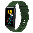 For Honor Watch ES 20mm Wavy Dot Pattern Solid Color Silicone Watch Band(Army Green) - free shipping - PMC TechLife - Order now!