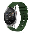 For Honor Magic Watch 2 46mm 22mm Wavy Dot Pattern Solid Color Silicone Watch Band(Army Green) - free shipping - PMC TechLife - Order now!