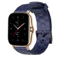 For Amazfit GTS 2E 20mm Football Pattern Solid Color Silicone Watch Band(Navy Blue) - free shipping - PMC TechLife - Order now!