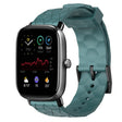 For Amazfit GTS 2 Mini 20mm Football Pattern Solid Color Silicone Watch Band(Rock Cyan) - free shipping - PMC TechLife - Order now!