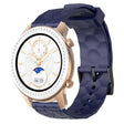 For Amazfit GTR 42mm 20mm Football Pattern Solid Color Silicone Watch Band(Navy Blue) - free shipping - PMC TechLife - Order now!