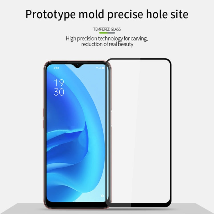 For Realme 10 4G PINWUYO 9H 2.5D Full Screen Tempered Glass Film(Black)