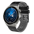 For Huawei Watch GT3 Pro 46mm 22mm Perforated Two-Color Silicone Watch Band(Black+Grey) - free shipping - PMC TechLife - Order now!