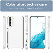 For Samsung Galaxy S23+ 5G Candy Series TPU Phone Case(Transparent)