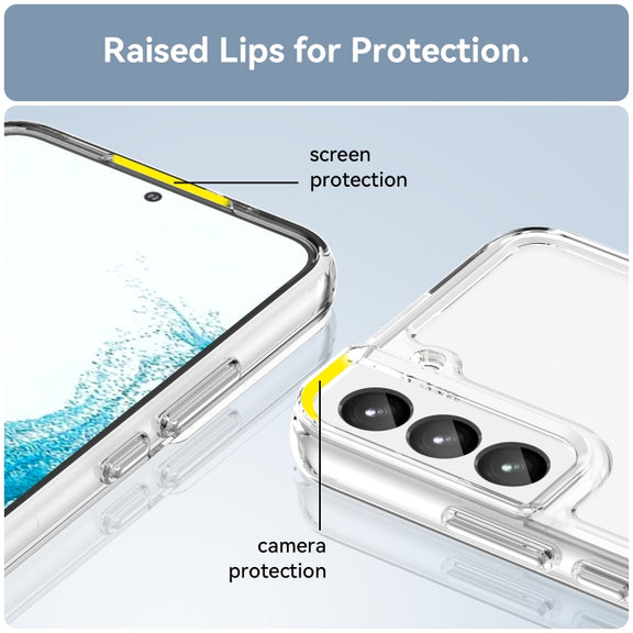 For Samsung Galaxy S23+ 5G Candy Series TPU Phone Case(Transparent)