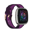 For Fitbit Sense Nylon Weave Canvas Watch Band(Purple) - free shipping - PMC TechLife - Order now!