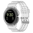 For Google Pixel Watch Integrated Fully Enclosed Silicone Watch Band(Transparent) - free shipping - PMC TechLife - Order now!