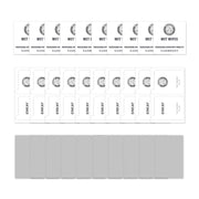 For Xiaomi Redmi Note 12 Pro+ 10pcs ENKAY Full Glue 0.26mm 9H 2.5D Tempered Glass Full Film