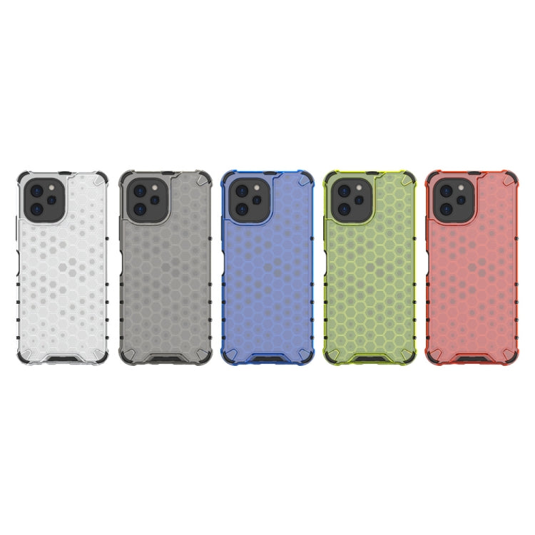 For Huawei Nova Y61 4G Honeycomb Shockproof Phone Case(Black)