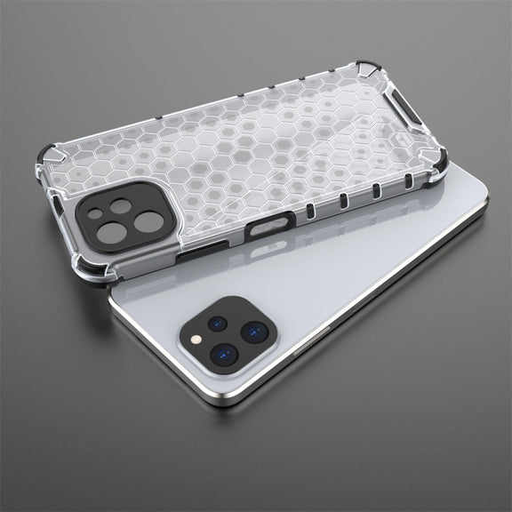 For Huawei Nova Y61 4G Honeycomb Shockproof Phone Case(Black)
