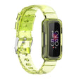 For Fitbit Inspire 3 TPU Integrated Watch Band(Transparent Yellow) - free shipping - PMC TechLife - Order now!