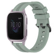Compatible with Garmin Venu SQ 20mm Concave Striped Slicone Watch Band(Grayish Green) - free shipping - PMC TechLife - Order now!
