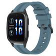Compatible with Garmin Compatible witherunner Sq2 20mm Concave Striped Slicone Watch Band(Rock Cyan)
