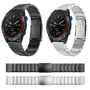 Compatible with Garmin Descent MK 2 26mm Tortoise Shell Stainless Steel Watch Band(Sliver)