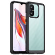 For Xiaomi Redmi 12C Colorful Series Acrylic + TPU Phone Case(Black) - free shipping - PMC TechLife - Order now!