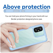For Xiaomi Redmi 12C Colorful Series Acrylic + TPU Phone Case(Blue)