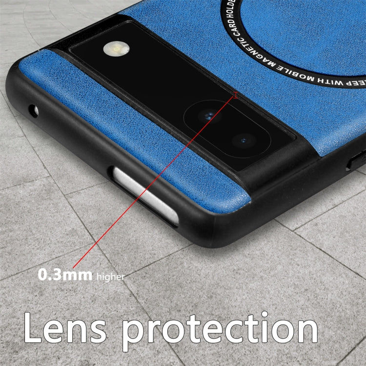 For Google Pixel 6A Solid Color Leather Phone Case(Red)