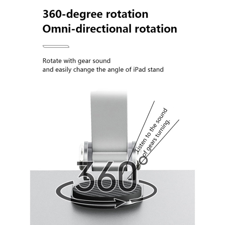JUNSUNMAY 360 Degree Rotating Foldable Height Angle Adjustable Phone Tablet Holder(Style B)