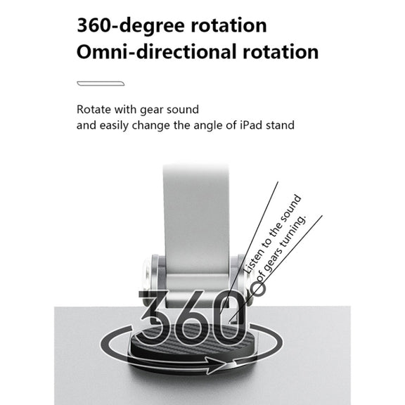 JUNSUNMAY 360 Degree Rotating Foldable Height Angle Adjustable Phone Tablet Holder(Style B)