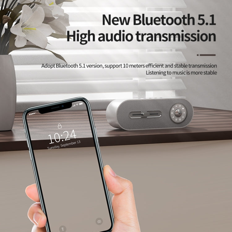 JY-78 Bluetooth Speaker with Sleep White Noise Support Memory Card U-disk(Green)