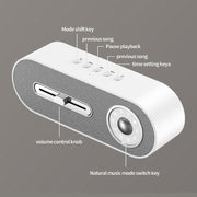 JY-78 Bluetooth Speaker with Sleep White Noise Support Memory Card U-disk(Black)