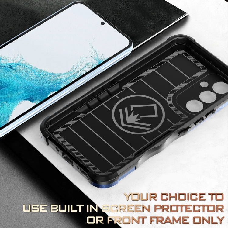 For Samsung Galaxy A54 5G Non-slip Shockproof Armor Phone Case(Red)