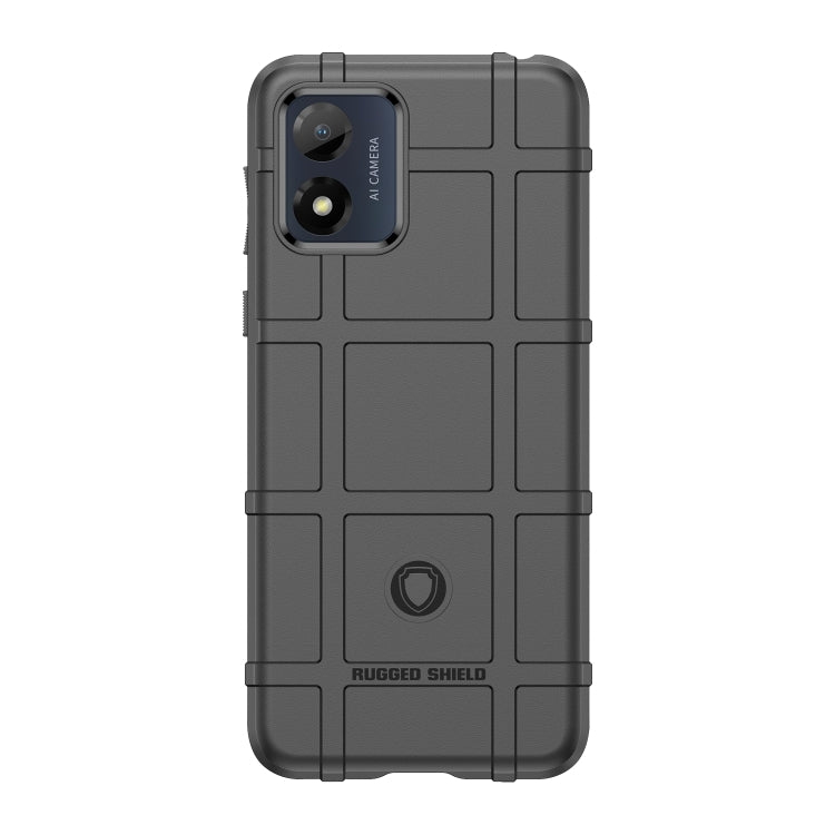 For Motorola Moto E13 Full Coverage Shockproof TPU Phone Case(Black)