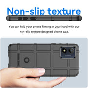 For Motorola Moto E13 Full Coverage Shockproof TPU Phone Case(Black)