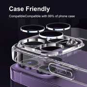 For iPhone 14 / 14 Plus ENKAY Hat-Prince Tempered Individual Ring Camera Glass Film with Positioner