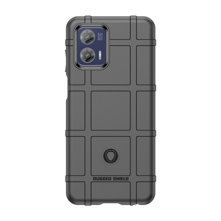 For Motorola Moto G73 Full Coverage Shockproof TPU Case(Black)