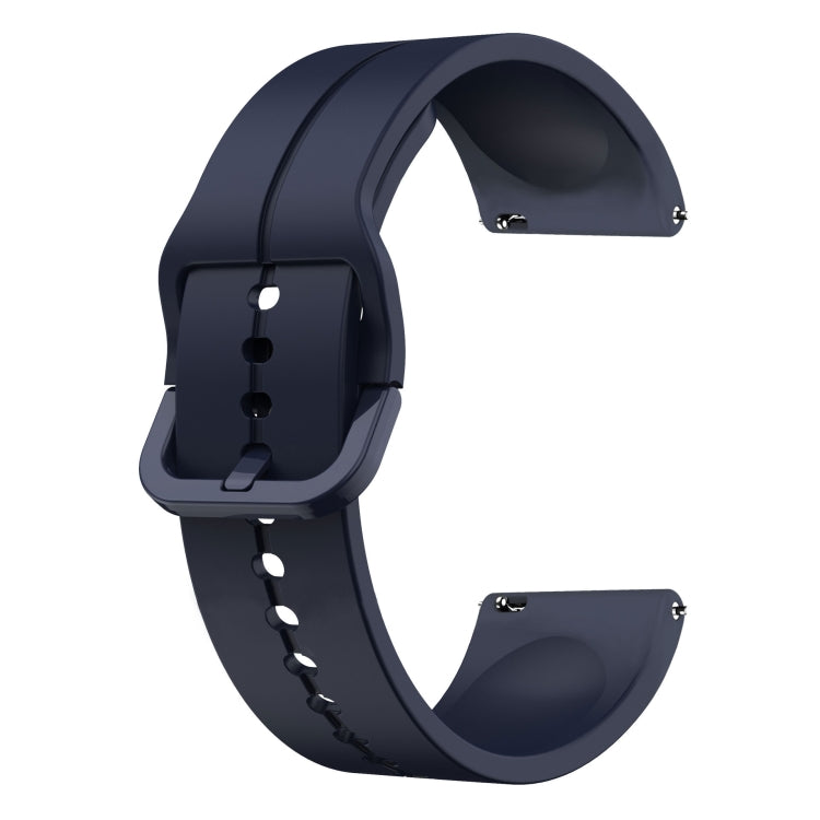 For Xiaomi MI Watch S1 Active 22mm Loop Silicone Watch Band(Black)
