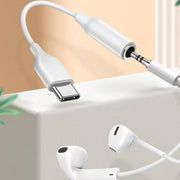 Type C to 3.5mm Female Headphone Jack Adapter