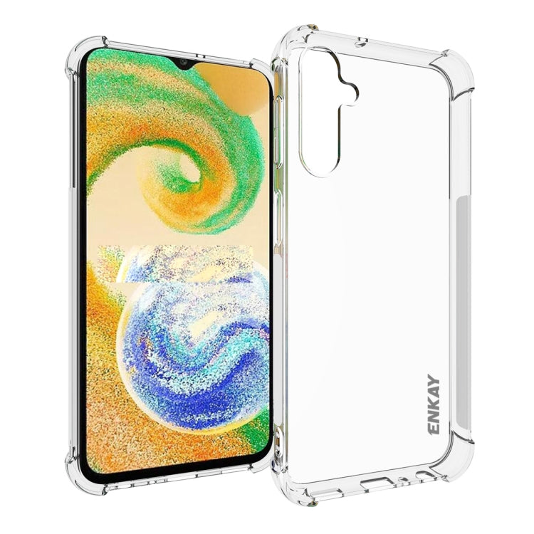 For Samsung Galaxy A24 4G ENKAY Hat-Prince Clear TPU Shockproof Phone Case