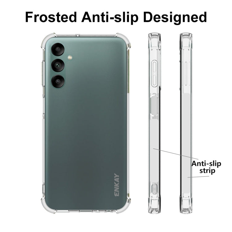 For Samsung Galaxy A24 4G ENKAY Hat-Prince Clear TPU Shockproof Phone Case