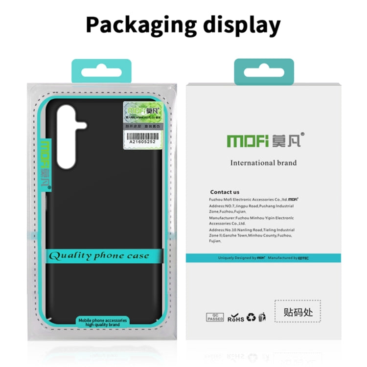 For Samsung Galaxy A34 5G MOFI Frosted PC Ultra-thin Hard Phone Case(Red)