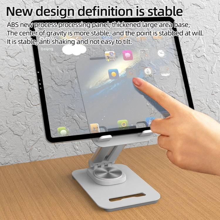K29 Foldable Lazy Desk Mobile Phone Tablet Stand(Black)