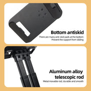 K29 Foldable Lazy Desk Mobile Phone Tablet Stand(Black)