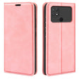 For Xiaomi Poco C40 Retro-skin Magnetic Suction Leather Phone Case(Pink) - free shipping - PMC TechLife - Order now!