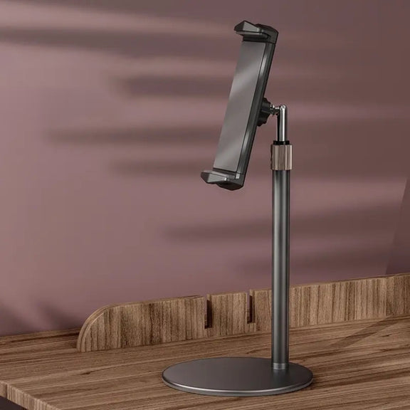 Boneruy P21 Lifting Adjustable Rotating Phone Tablet Desktop Holder(Black)