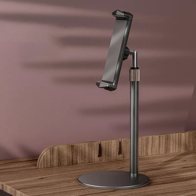 Boneruy P21 Lifting Adjustable Rotating Phone Tablet Desktop Holder(Black)