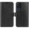 For TCL 40 SE R64 Texture Horizontal Flip Leather Phone Case(Black) - free shipping - PMC TechLife - Order now!