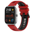 For Amazfit GTS 20mm Sports Two-Color Silicone Watch Band(Red+Black) -  by PMC TechLife | Online Shopping South Africa | PMC TechLife