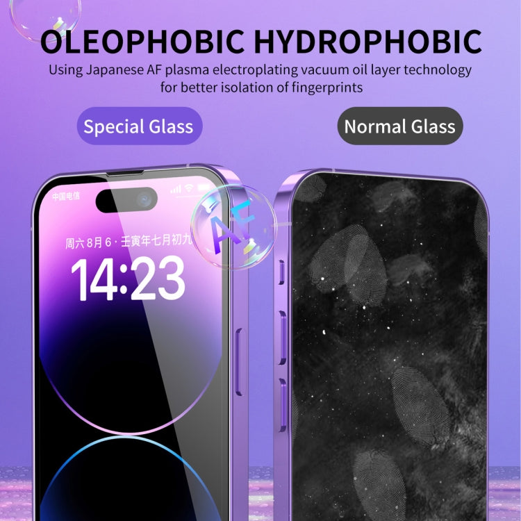 For iPhone 14 Plus / 13 Pro Max ENKAY Hat-Prince 0.1mm Ultrathin Anti-reflection Special Glass Film