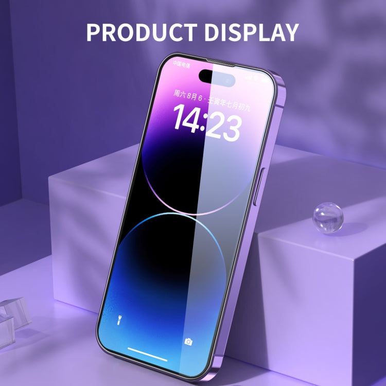 For iPhone 14 Plus / 13 Pro Max ENKAY Hat-Prince 0.1mm Ultrathin Anti-reflection Special Glass Film