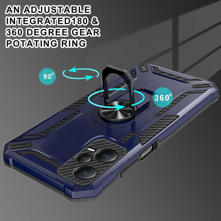 For Redmi Note 12 Pro 5G Global / Poco X5 Pro Warship Armor 2 in 1 Shockproof Phone Case(Black)