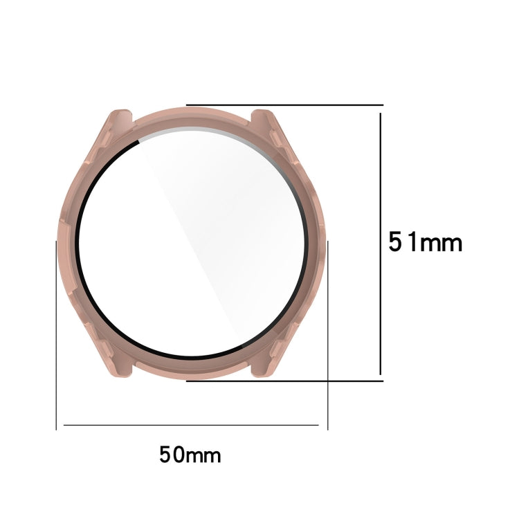 For Garmin Forerunner 965 PC + Toughened Film Integrated Watch Protective Case(Green)
