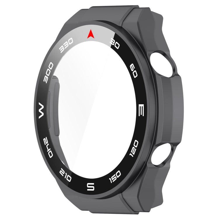 For Huawei Watch Ultimate PC+ Toughened Film Integrated Watch Protective Case(Grey)