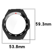 For Huawei Watch Ultimate PC+ Toughened Film Integrated Watch Protective Case(Starlight)