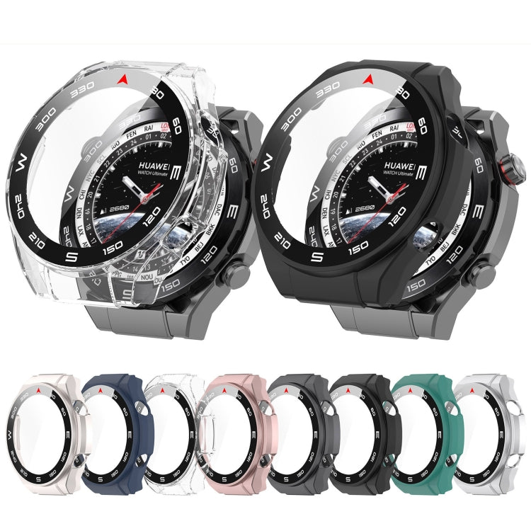 For Huawei Watch Ultimate PC+ Toughened Film Integrated Watch Protective Case(Blue)